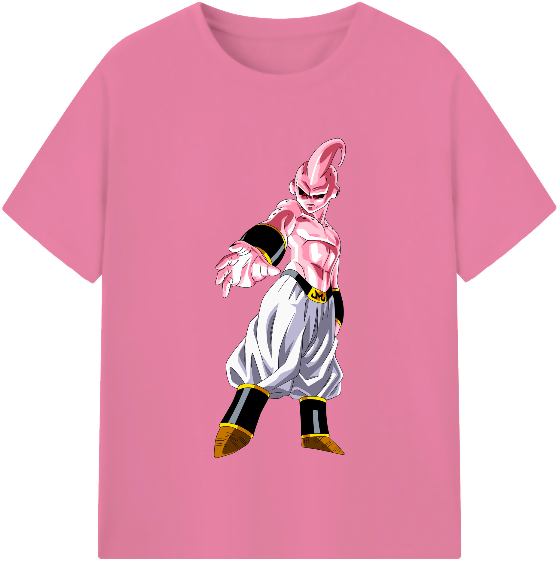 （画像用） ドラゴンボール 魔人ブウ DRAGON BALL Majin Buu 綿100％半袖Tシャツ（フロントプリント）